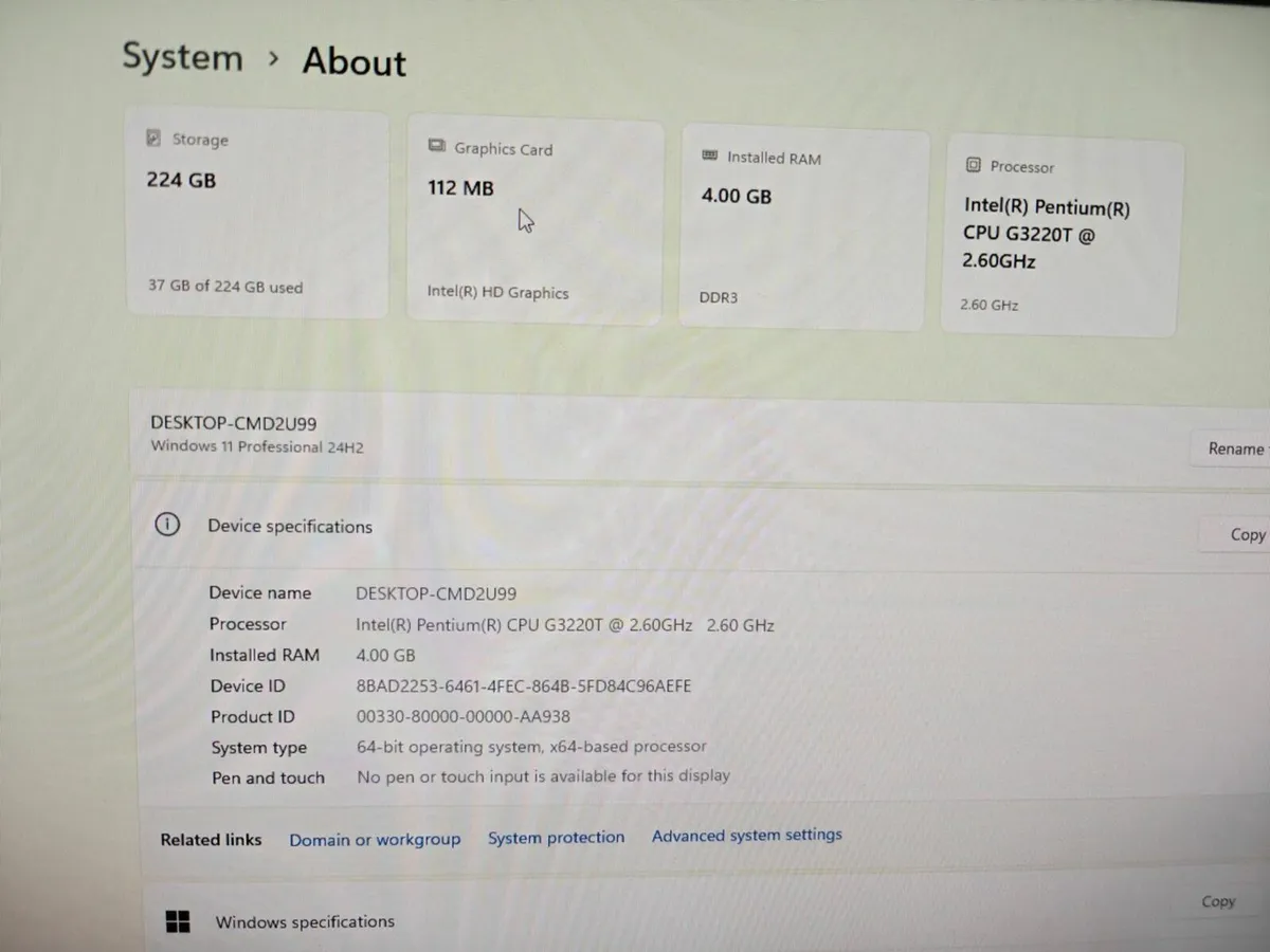 Lenovo ThinkStation M73 Tiny PC + DVD | Intel | - Image 4