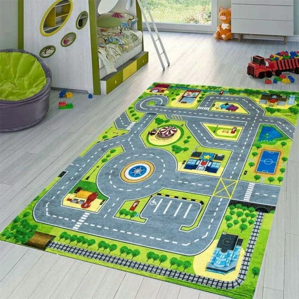 Kids Carpet Rug Play Mat Antislip - Image 2