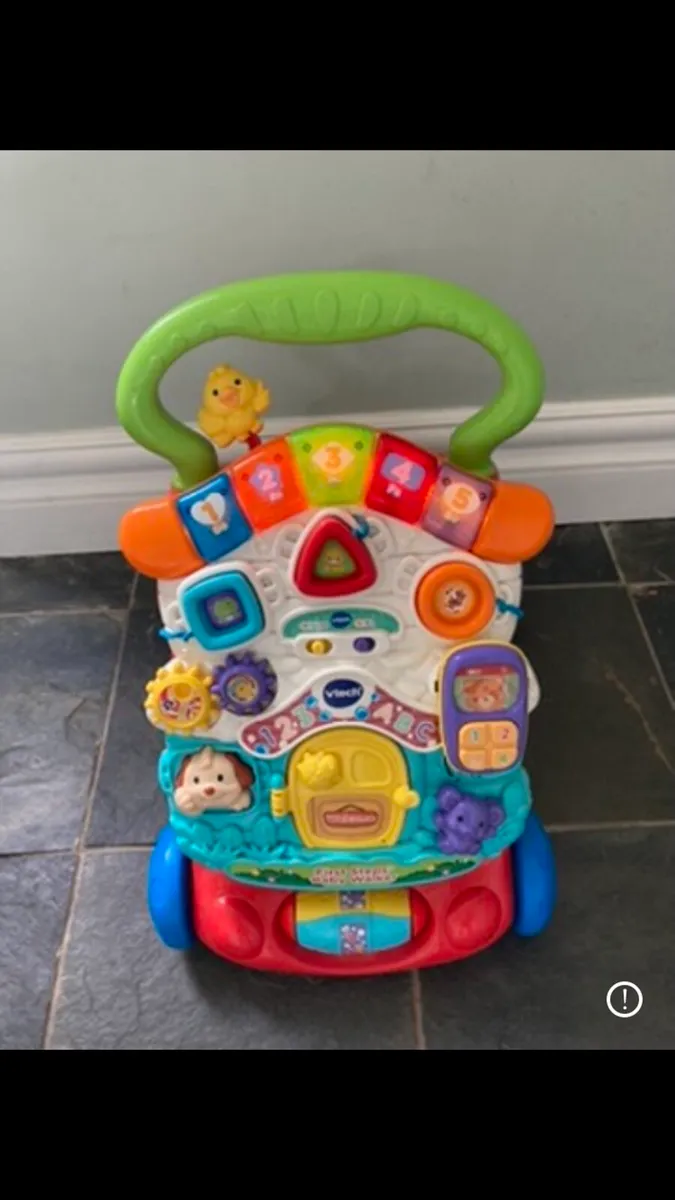 V tech first steps baby walker.