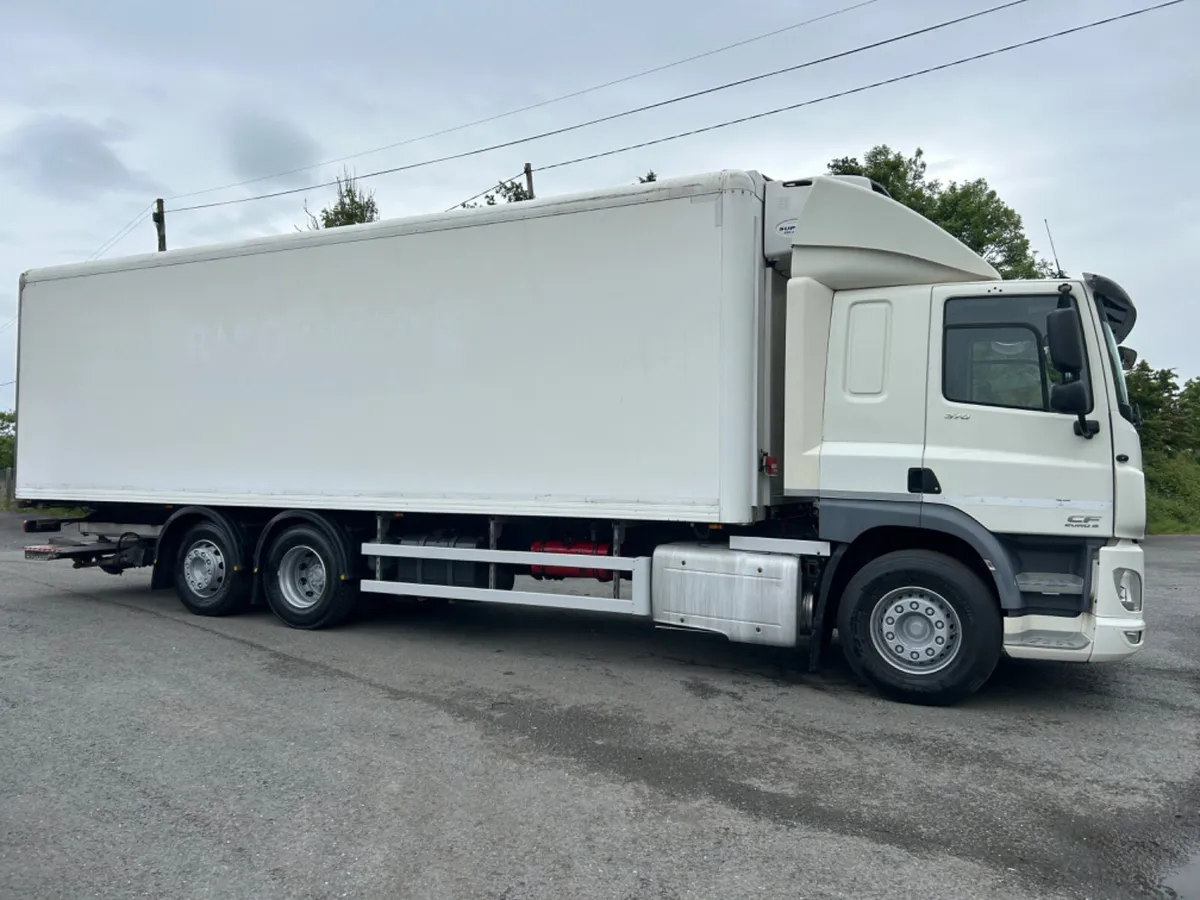 2016 Daf cf 370 6x2 fridge with tail lift - Image 4