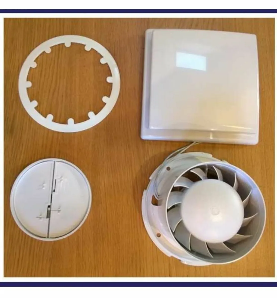 Bathroom Extractor Fan with LED Light - Image 2