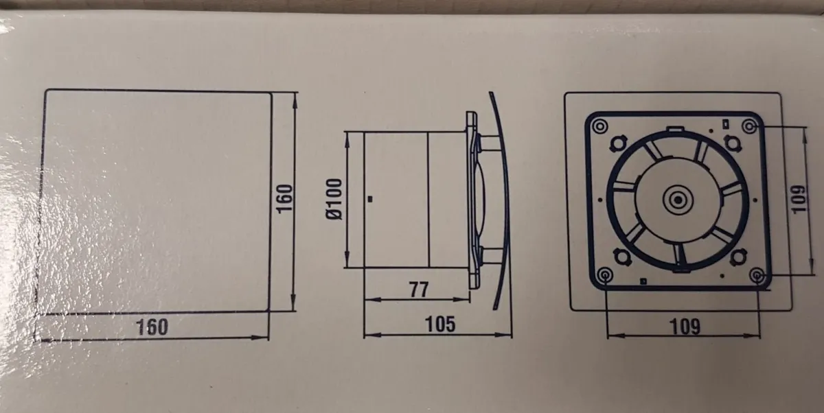 Bathroom Extractor Fan - Image 4