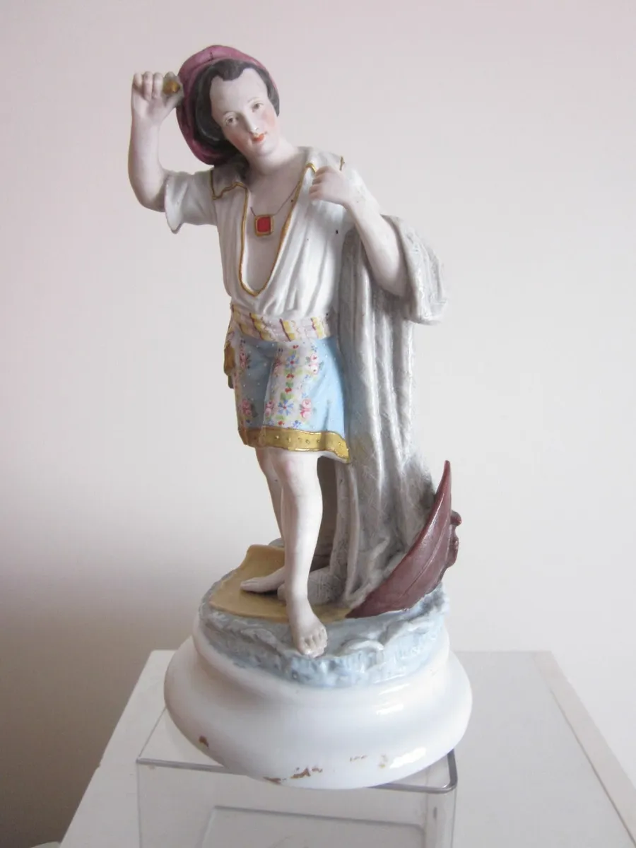 Antique Sutherland & Sons (S & S) Porcelain Figure - Image 1