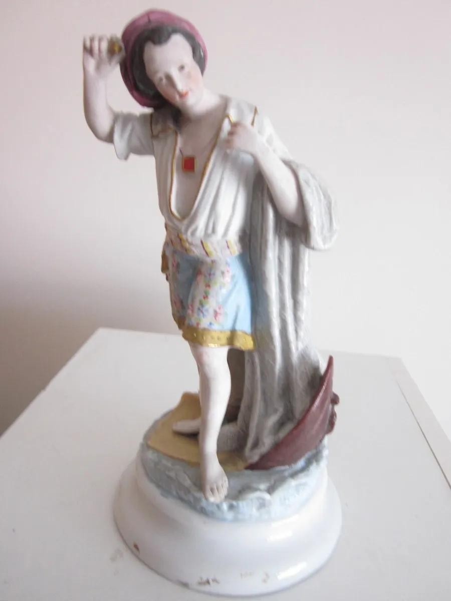 Antique Sutherland & Sons (S & S) Porcelain Figure - Image 3