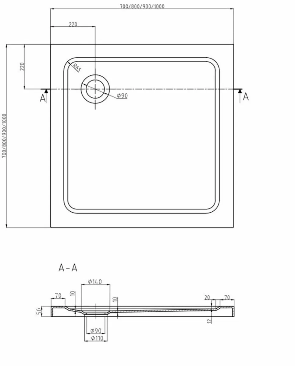 Shower Tray many Styles and Sizes - Image 3