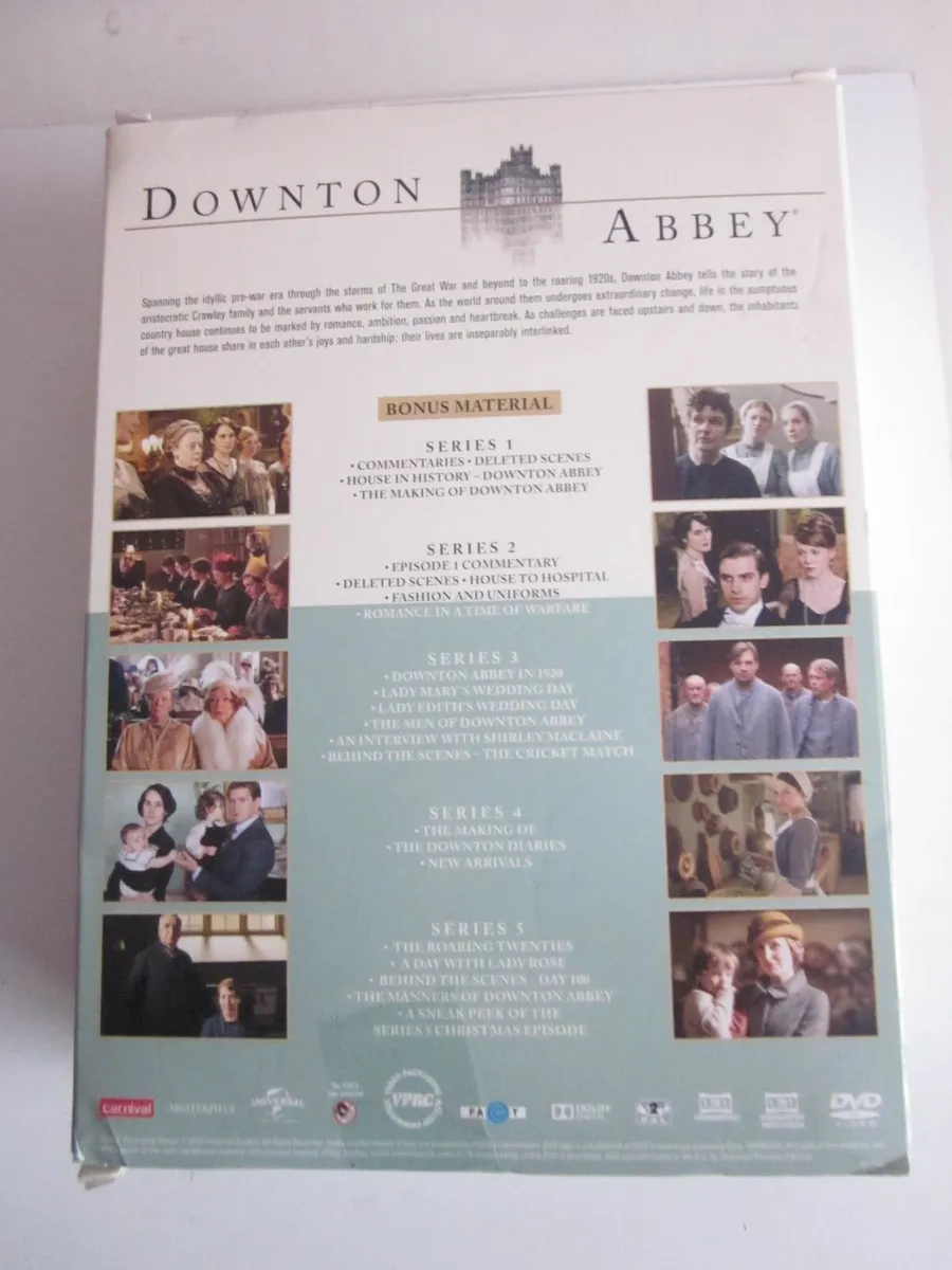DOWNTON ABBEY, series 1-5 DVD BOX SET - Image 3