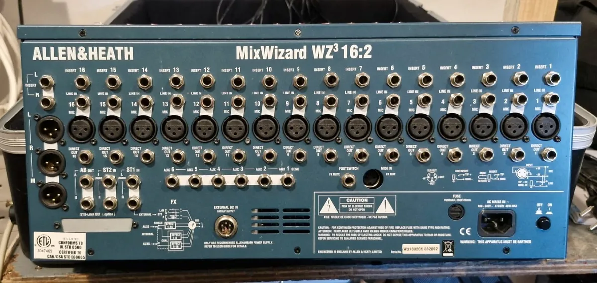 Allen & Heath Wizard3 16ch Mixer - Image 3