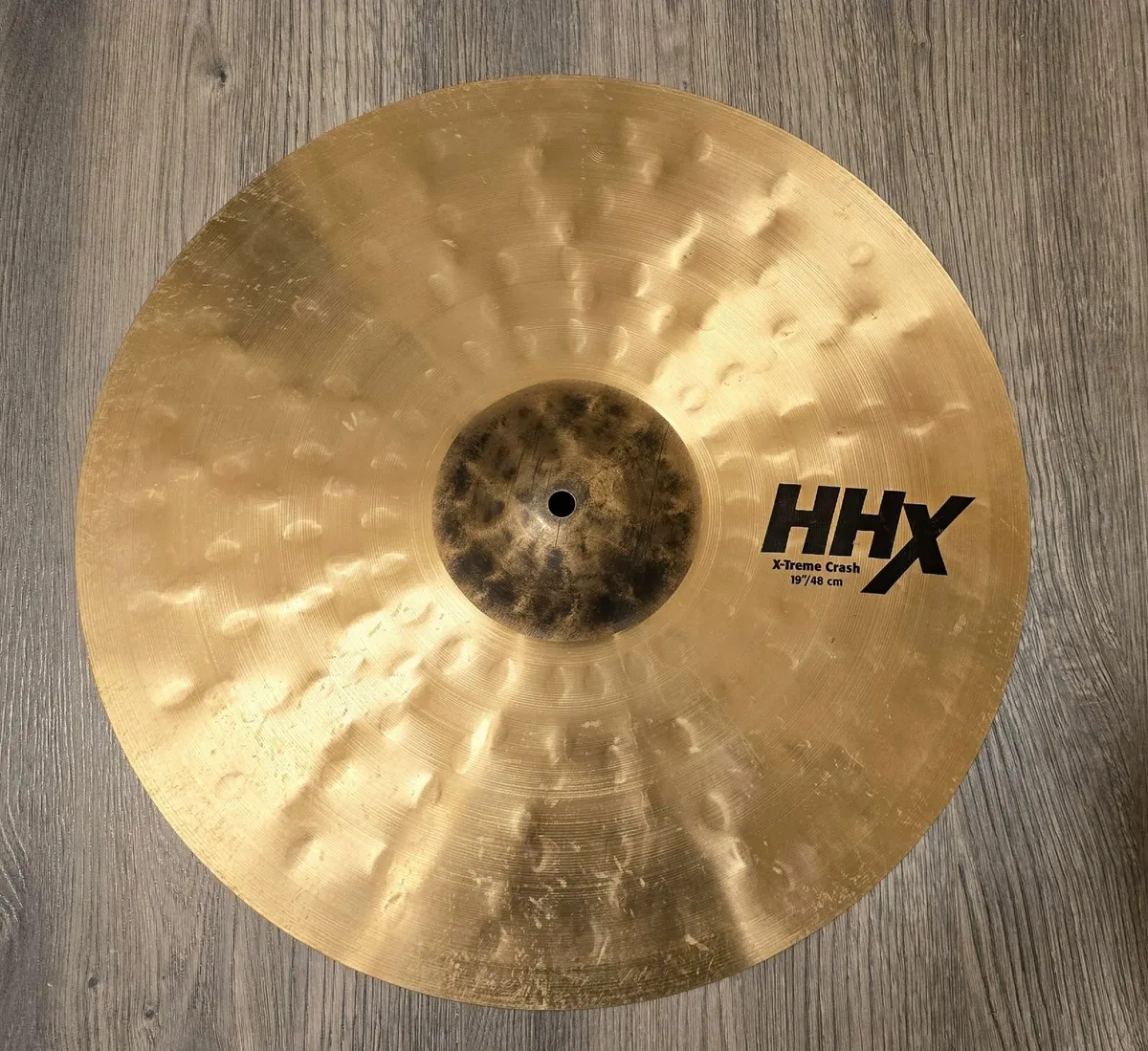 Sabian 19" X-Treme Crash Cymbal - Natural Finish - Image 1