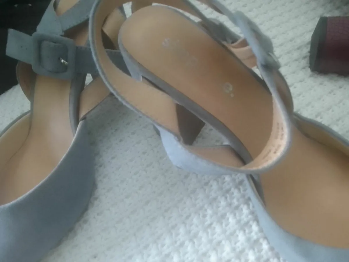 SIMPLY B LIGHT DENIM SHOES SIZE 7 NEW - Image 4