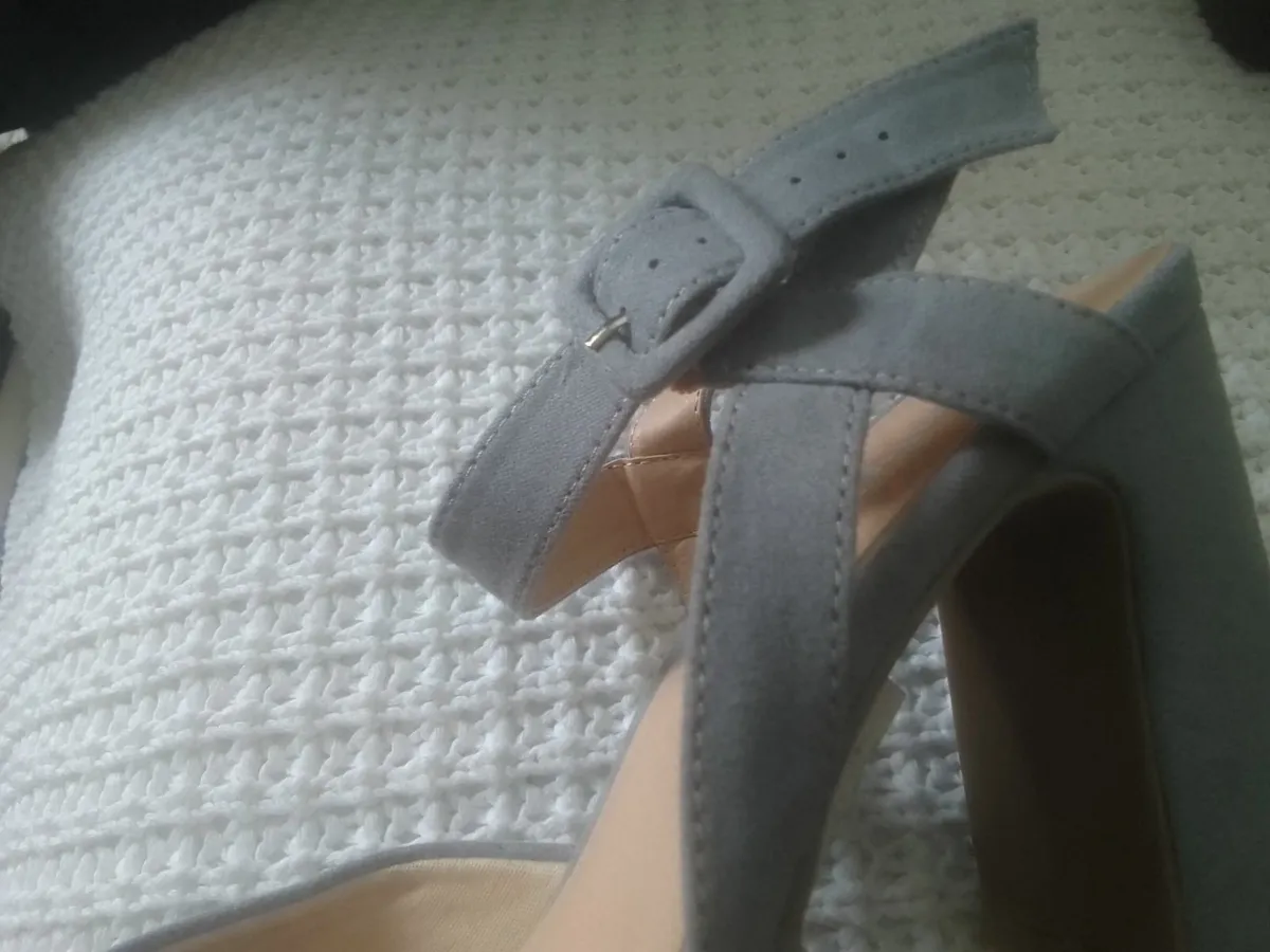 SIMPLY B LIGHT DENIM SHOES SIZE 7 NEW - Image 3