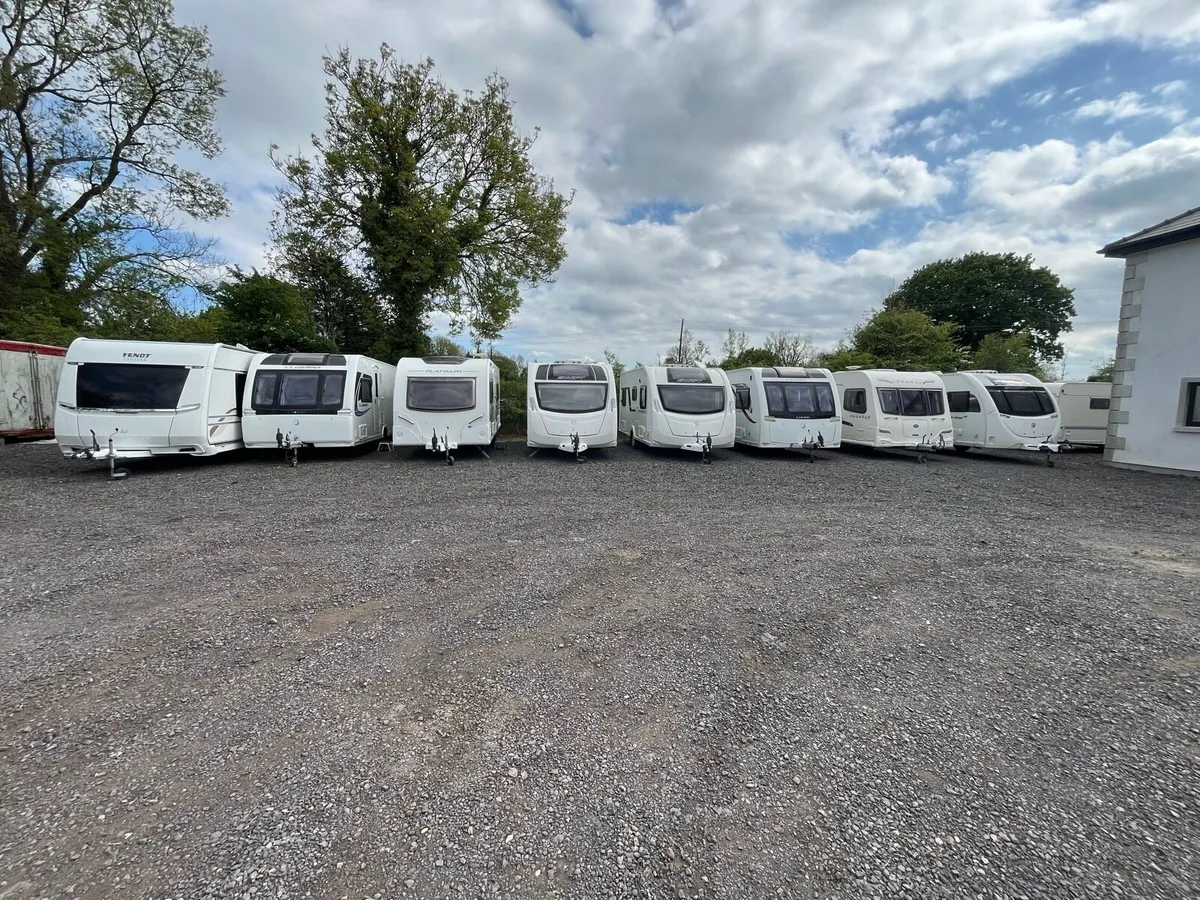 Huge selection of caravans