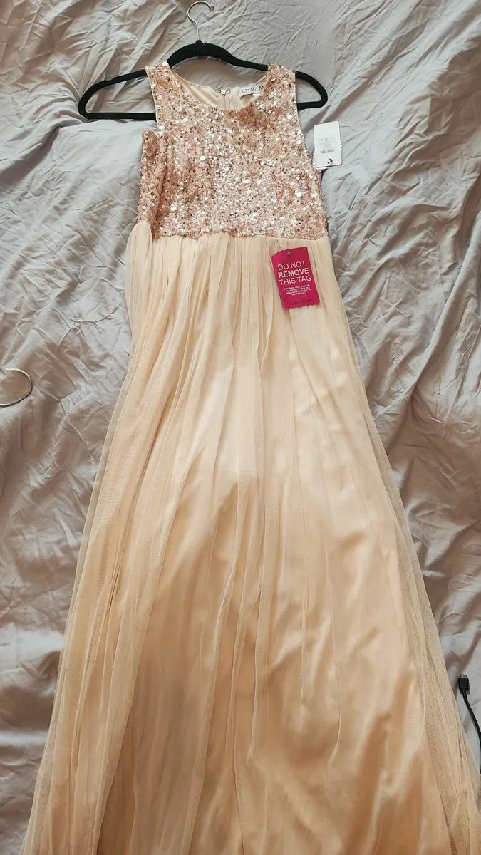 Three bridesmaid dresses