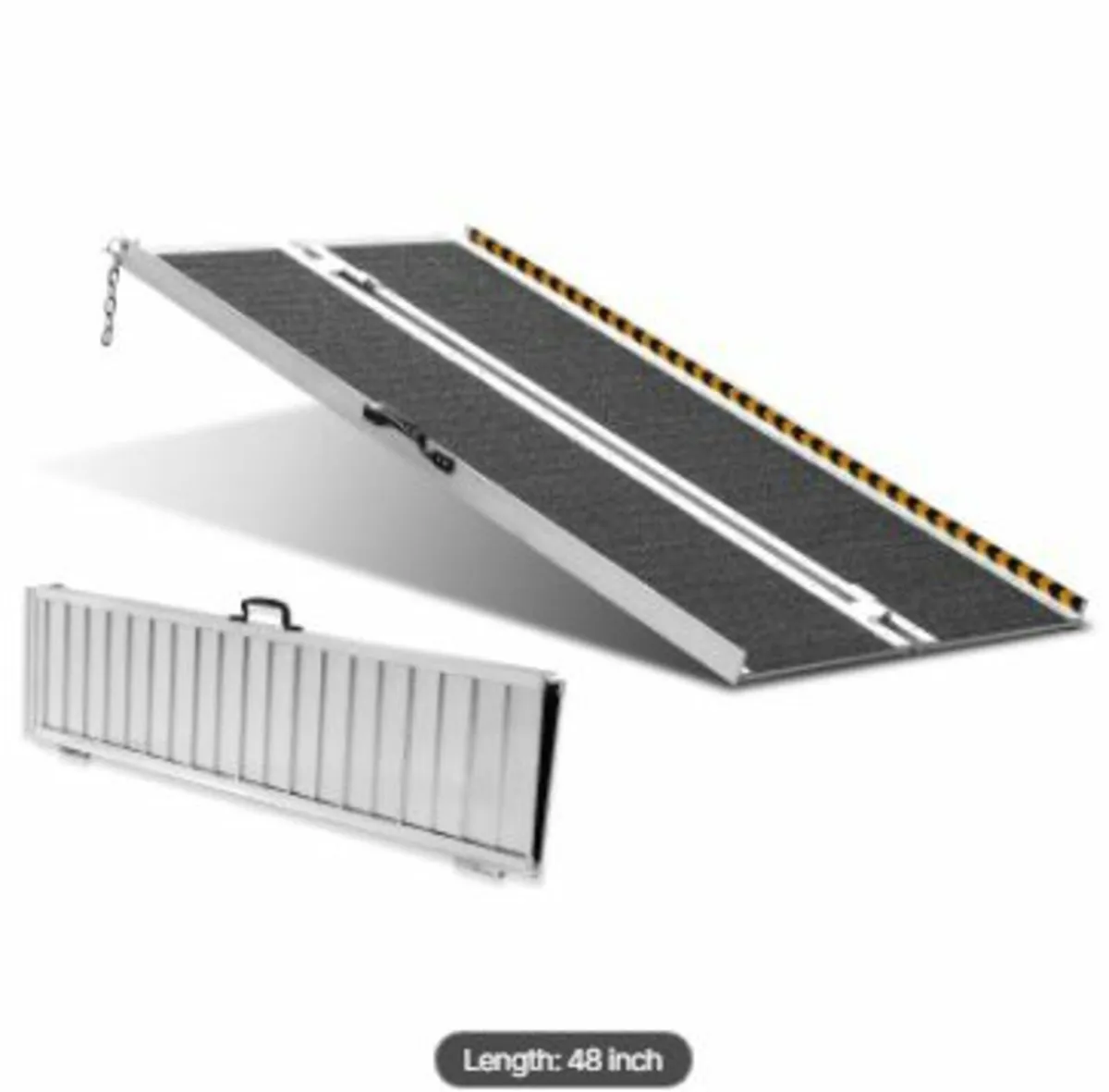 Portable Wheelchair Ramp, 4 ft 800 lbs - Image 1