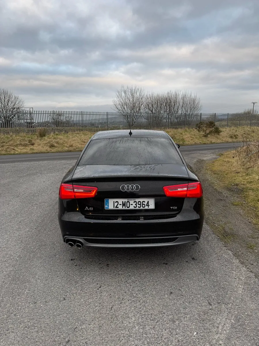 AUDI A6 SLINE 2012 BLACK - Image 3