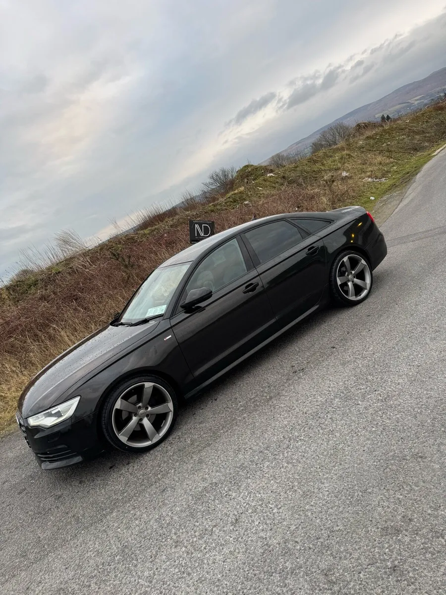 AUDI A6 SLINE 2012 BLACK - Image 4