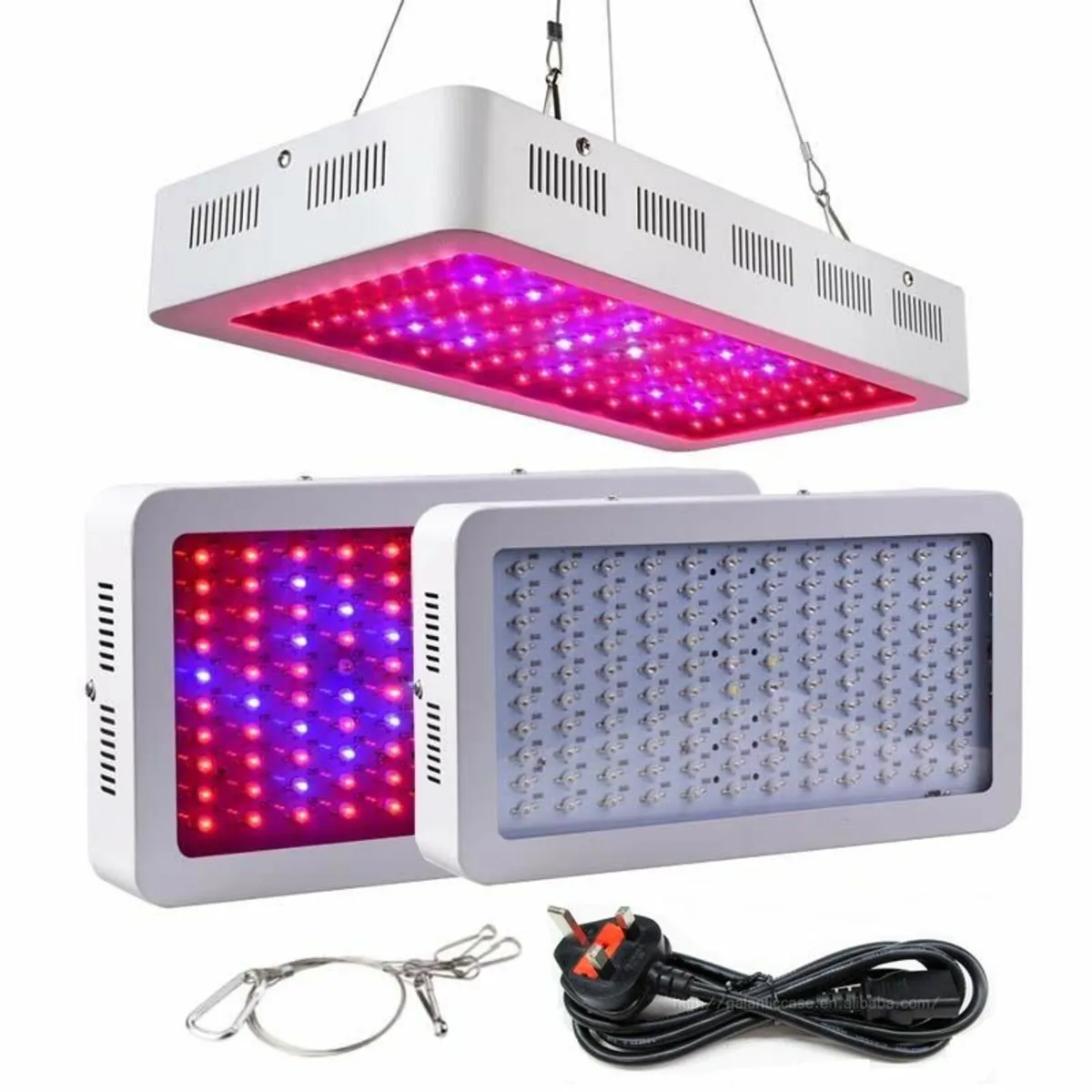 Grow Light LED Full Spectrum 1200W + Timer plug - Image 1