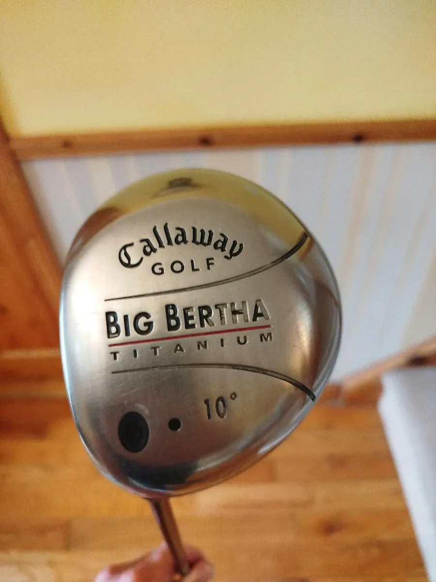 Left Handed Callaway Big Bertha Titanium Driver - Image 4