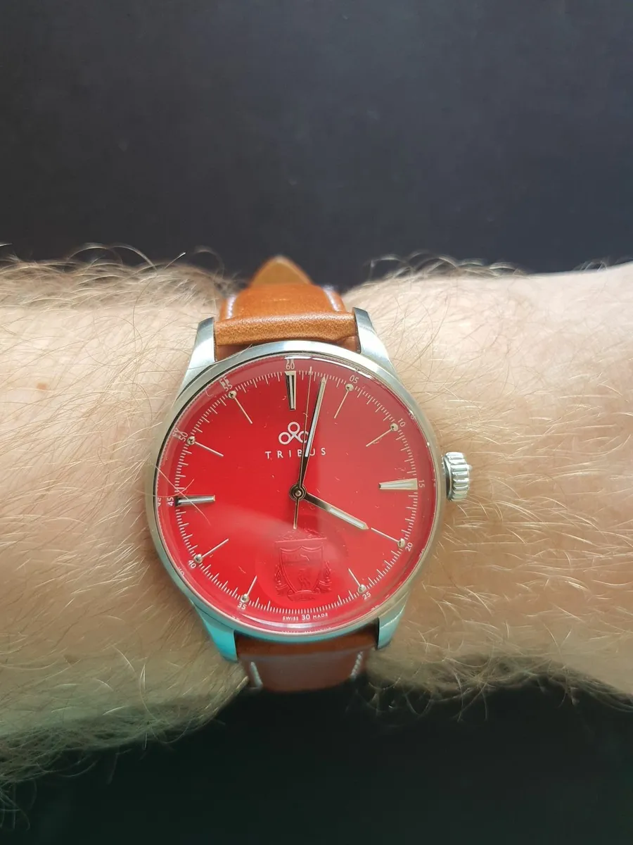 Tribus x Christopher Ward LFC watch - Image 3