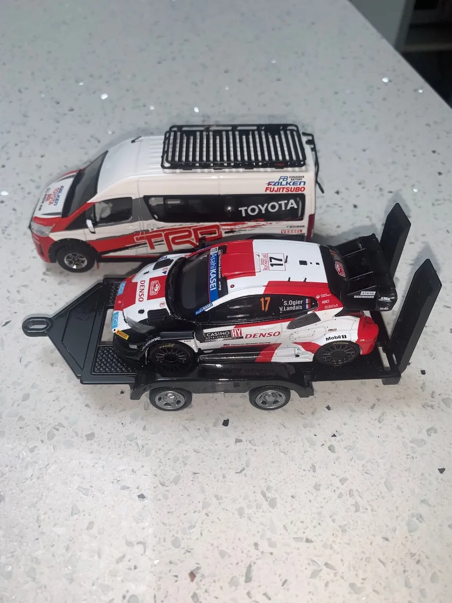 Toyota Corolla Wrc rally set diecast - Image 1