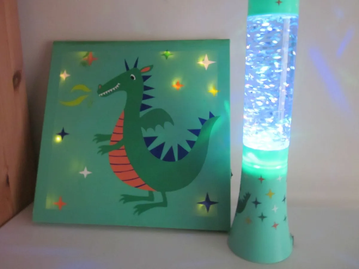 Children's Colour Changing Mood  Lamp/ Picture. - Image 1
