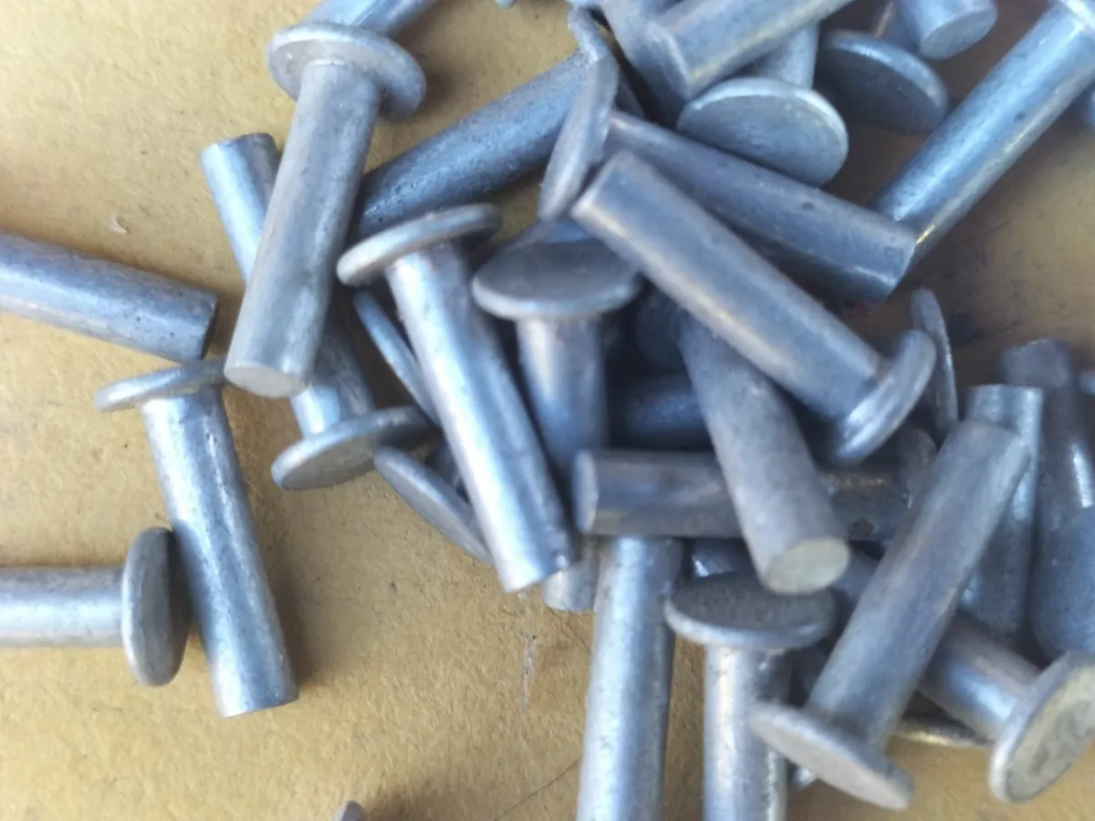 100 Flat head Rivets - Image 2