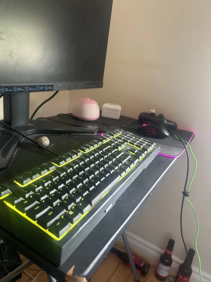 Gaming Computer (with desk keyboard mouse monitor) - Image 4