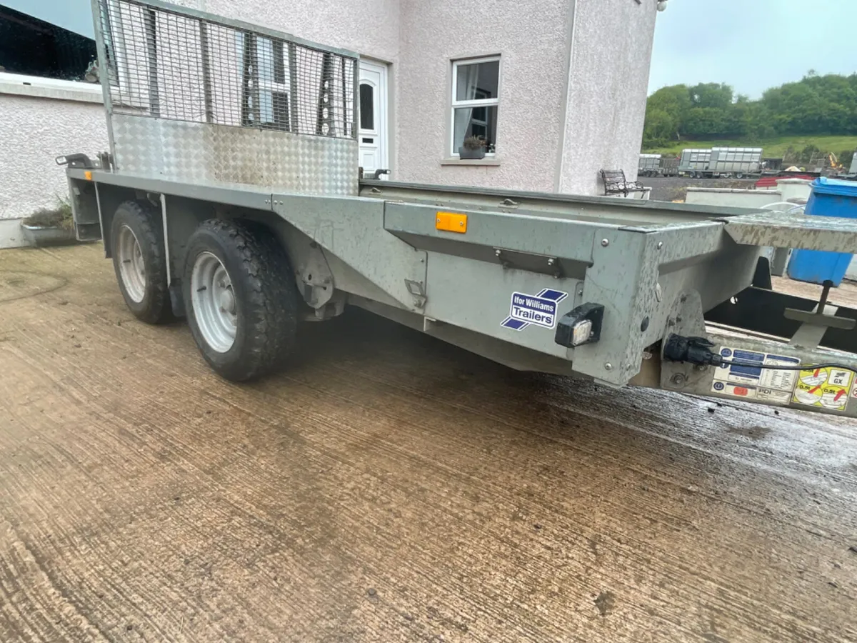 Ifor Williams gx106 plant trailer - Image 1