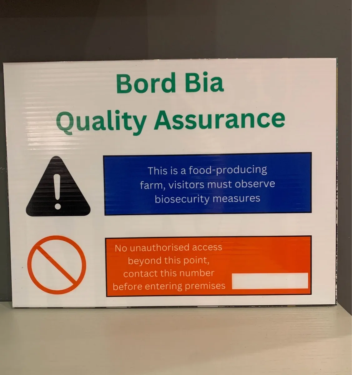 Safety and Information Signs - Image 1
