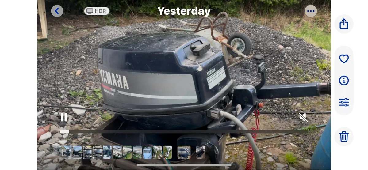 25hp Yamaha 2 stroke short shaft - Image 2