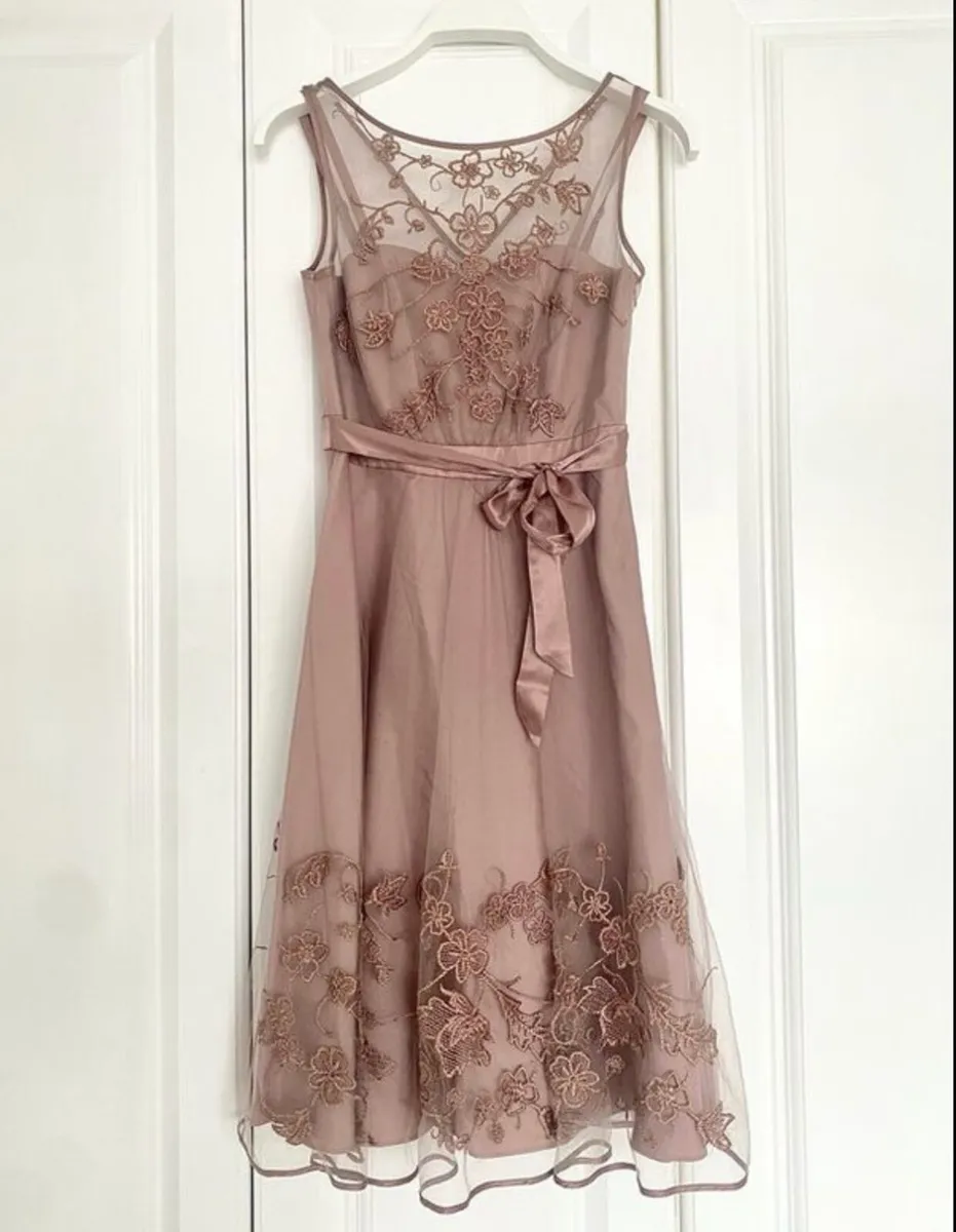 Coast Dusty Pink Dress UK 6 - New With Tags - Image 1