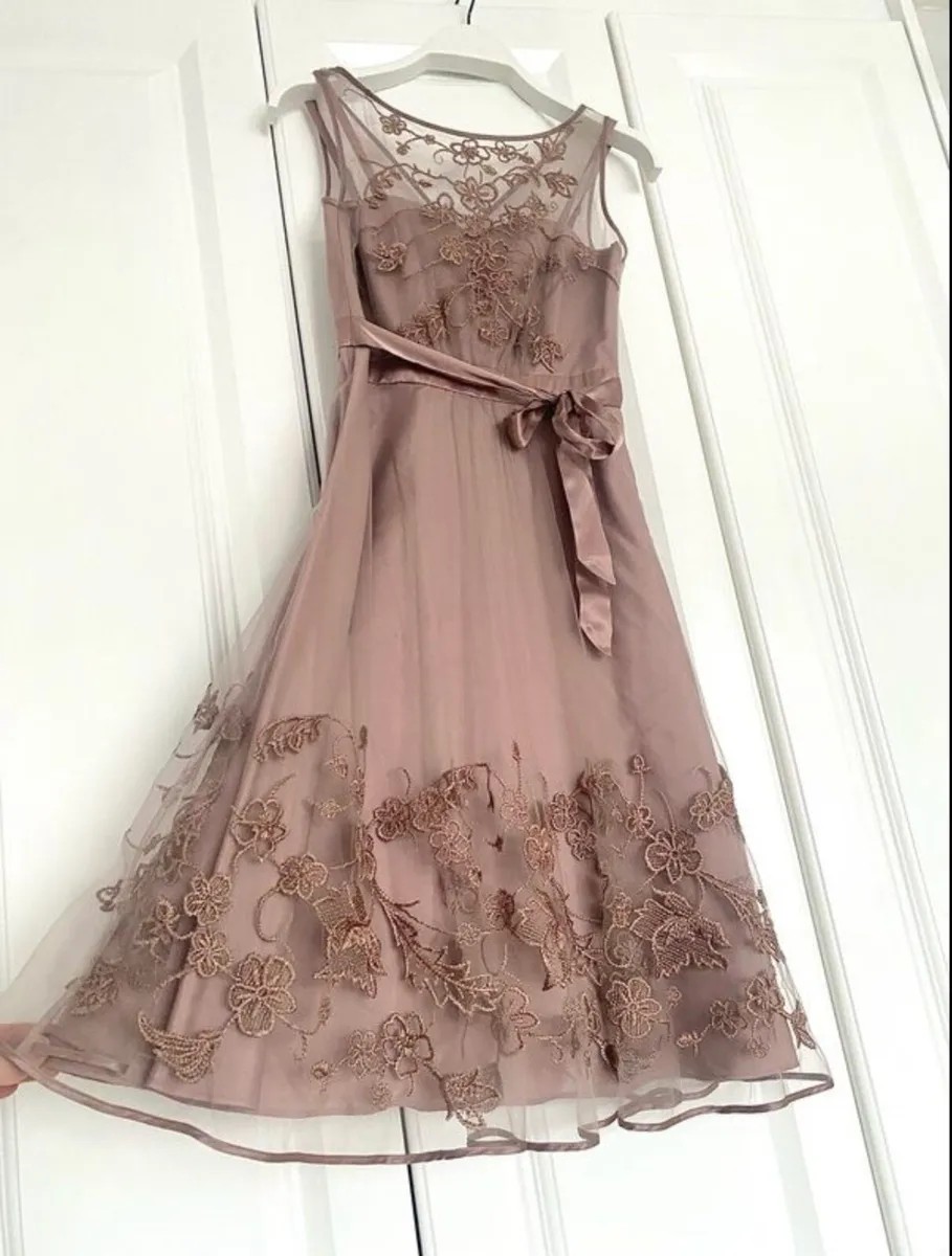 Coast Dusty Pink Dress UK 6 - New With Tags - Image 4
