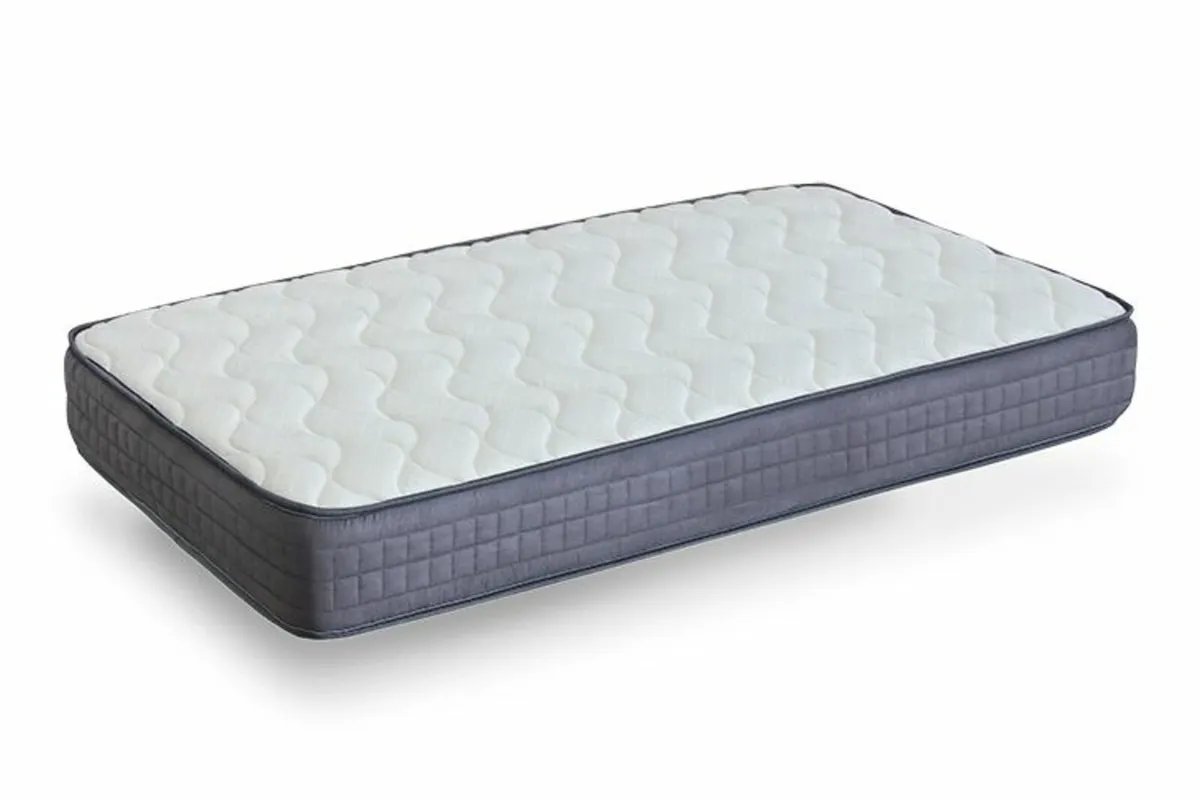 Single Bed Frame with Mattress – 90x190 cm - Image 3