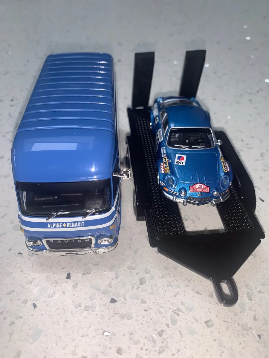 Renault alpine Wrc rally set diecast - Image 1