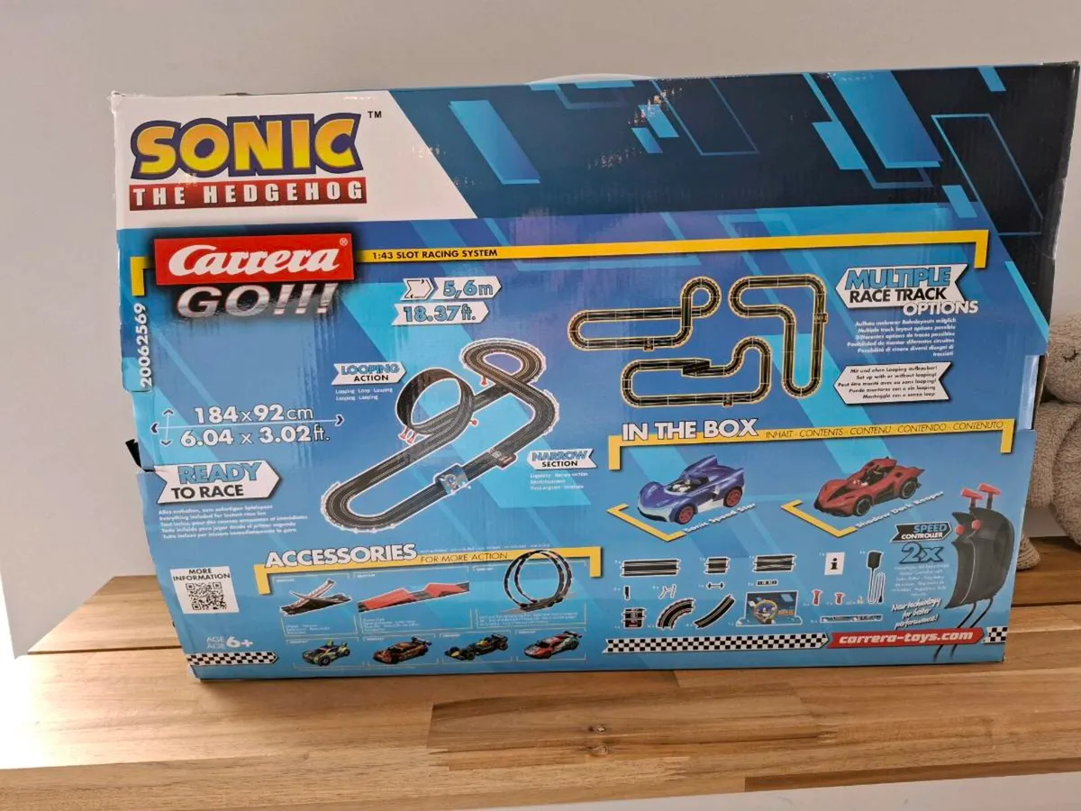 Carrera Go!!! - Sonic the Hedgehog 5.6m Racetrack - Image 2