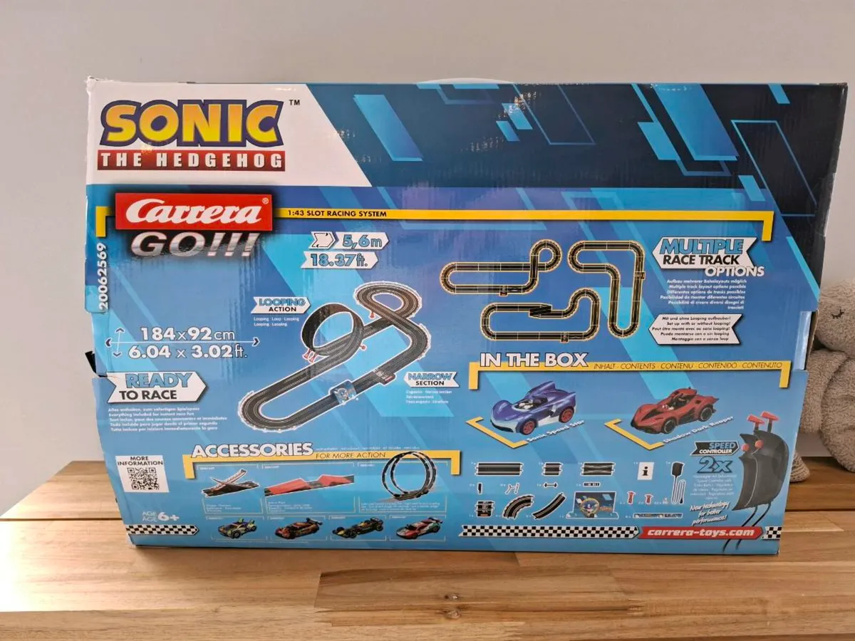 Carrera Go!!! - Sonic the Hedgehog 5.6m Racetrack - Image 3