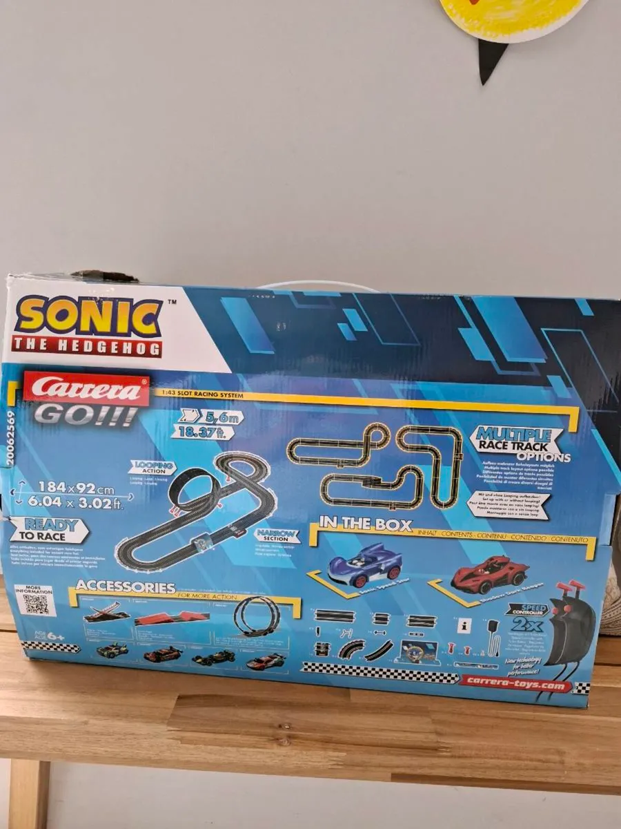 Carrera Go!!! - Sonic the Hedgehog 5.6m Racetrack - Image 4