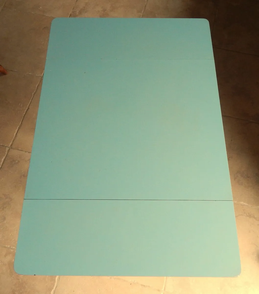 Vintage Mid Century Drop Leaf Kitchen Table - Image 4