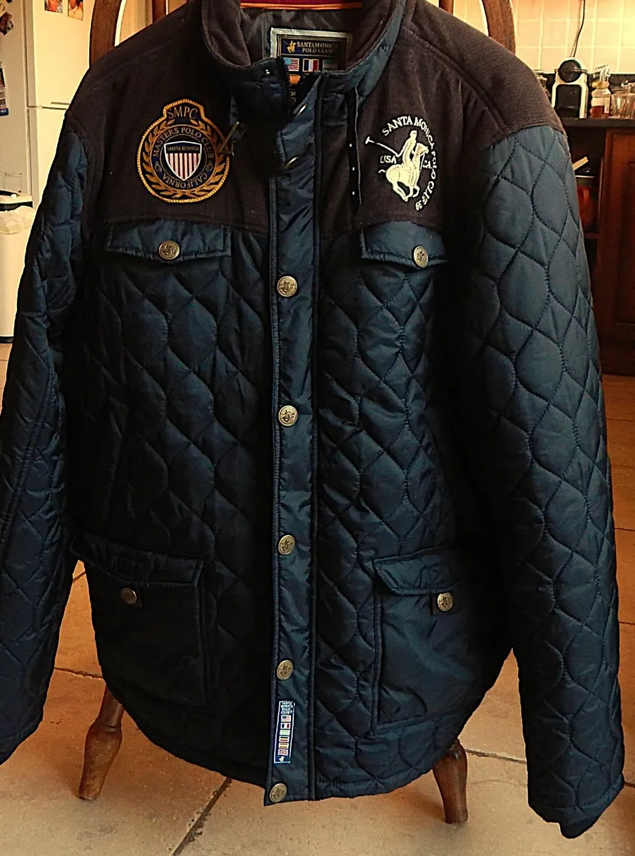 Gents Santa Monica Polo Club Jacket, Size XL - Image 1
