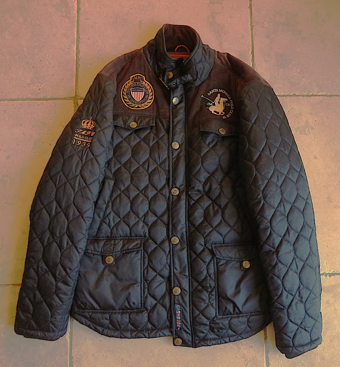 Gents Santa Monica Polo Club Jacket, Size XL - Image 4