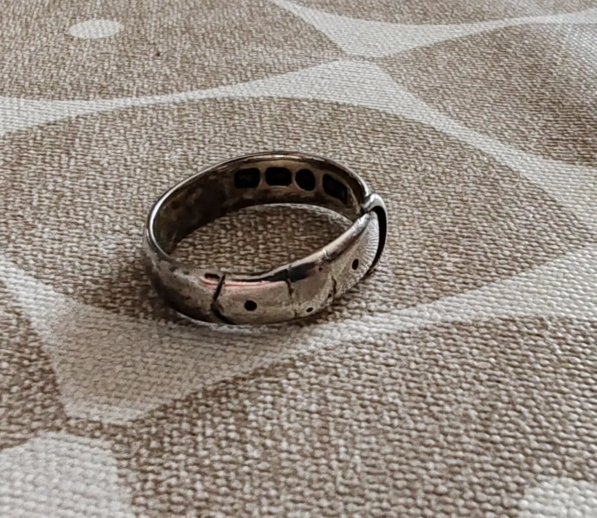 Vintage sterling silver ring - Image 2