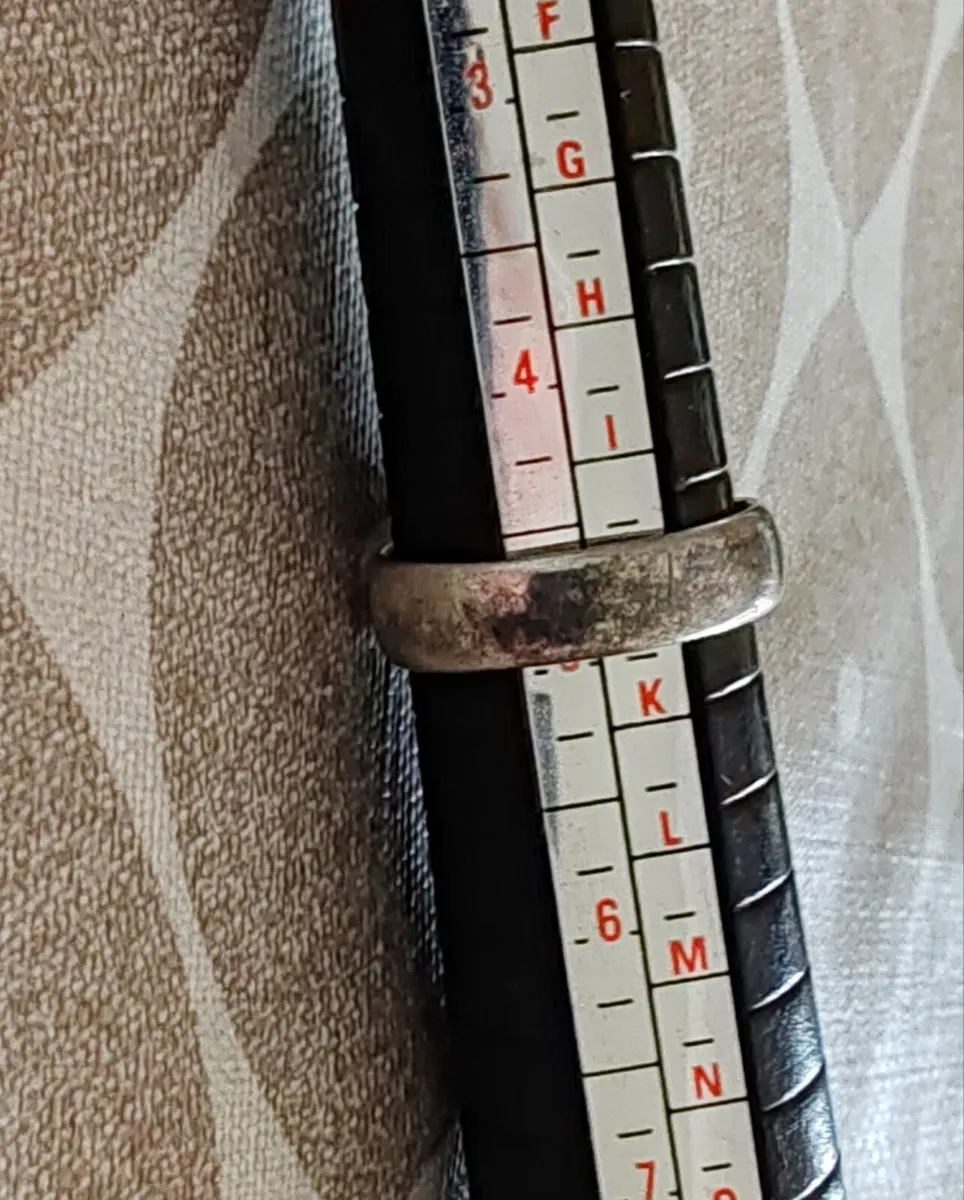 Vintage sterling silver ring - Image 4