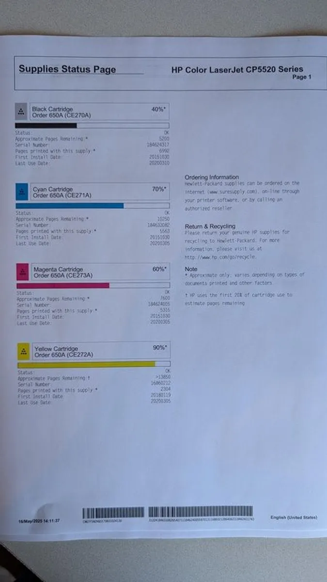 Printer HP Laserjet - Image 1