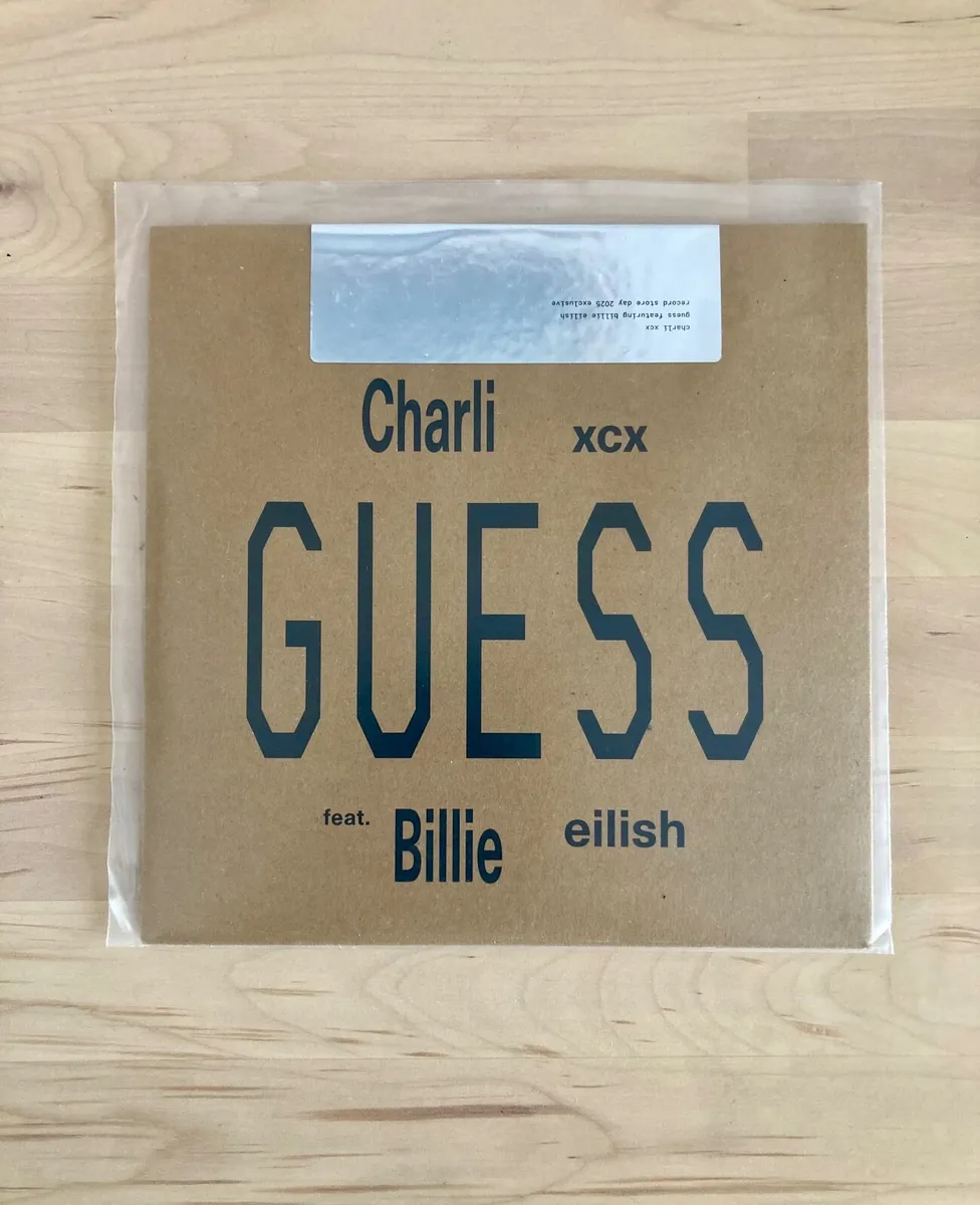 Charli XCX Billie Eilish Guess RSD 7” Vinyl - New - Image 1