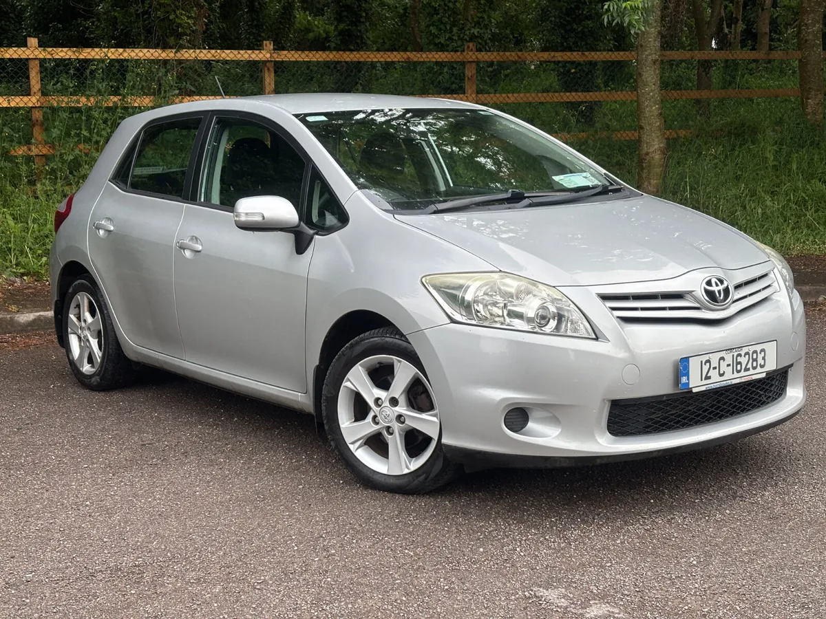 2012 TOYOTA AURIS 1.3 VVTI 102K NCT & TAX - Image 1