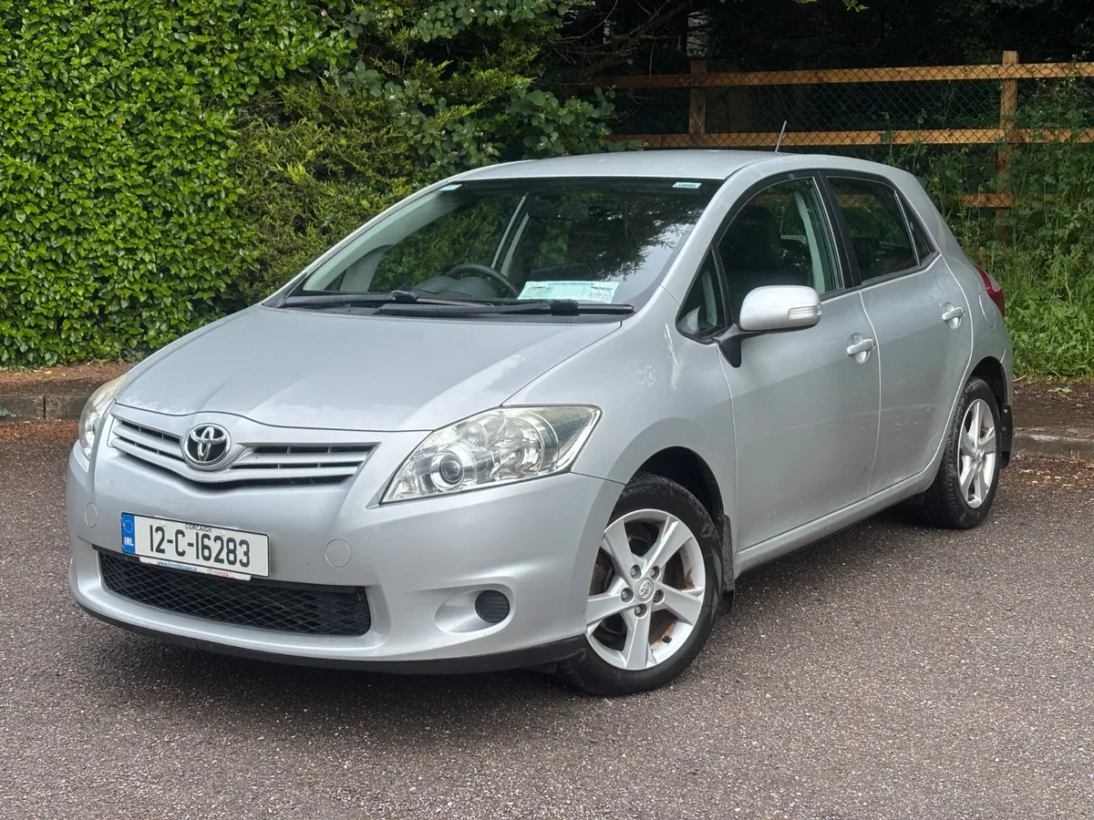 2012 TOYOTA AURIS 1.3 VVTI 102K NCT & TAX - Image 3