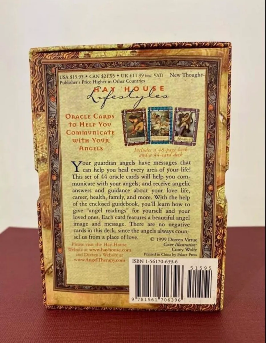 Healing with the Angels Oracle Cards Doreen Virtue - Image 3
