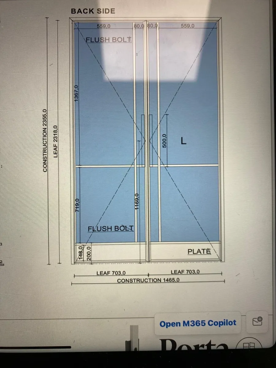 Porta internal double door - Image 3