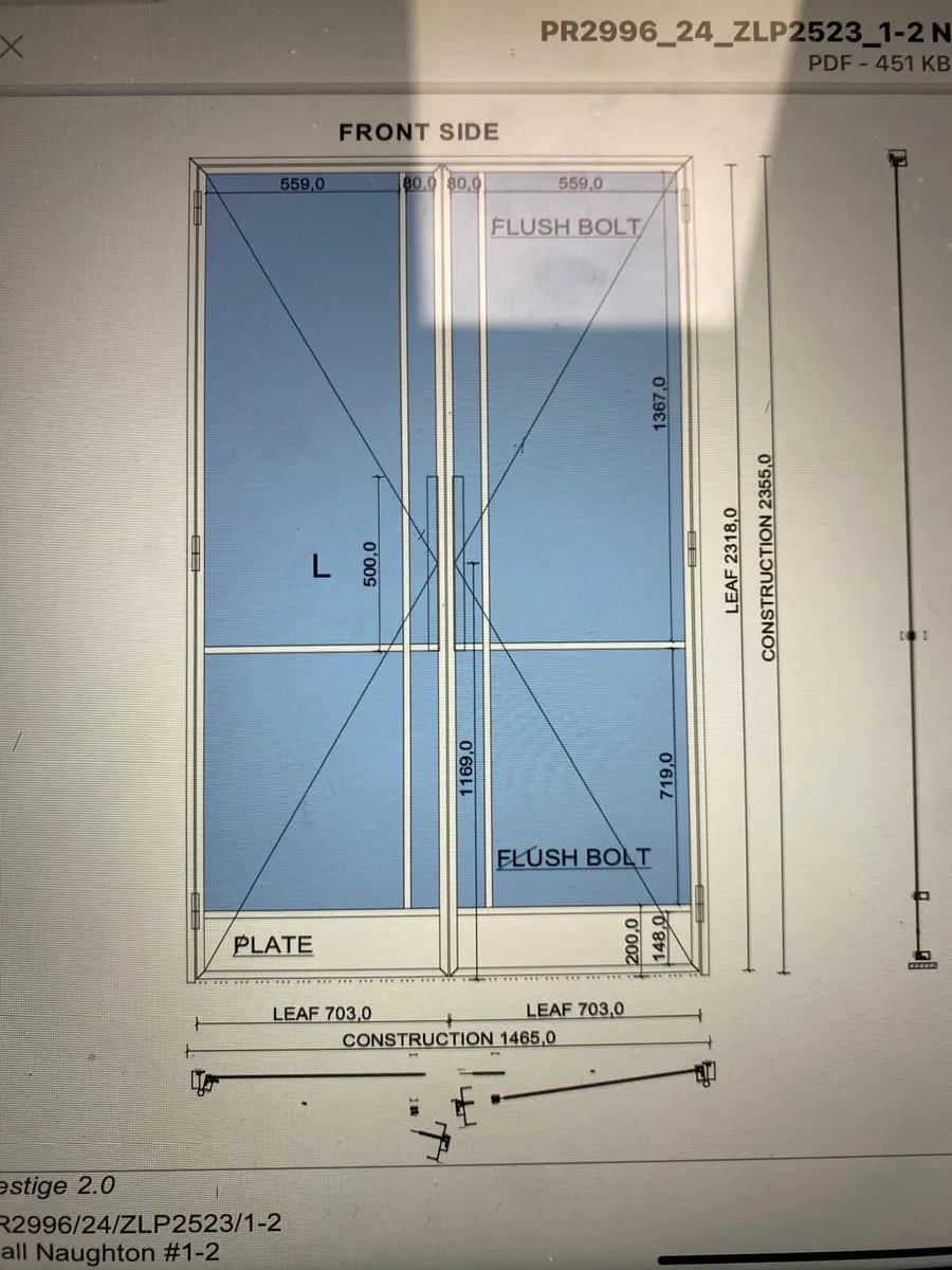 Porta internal double door - Image 4