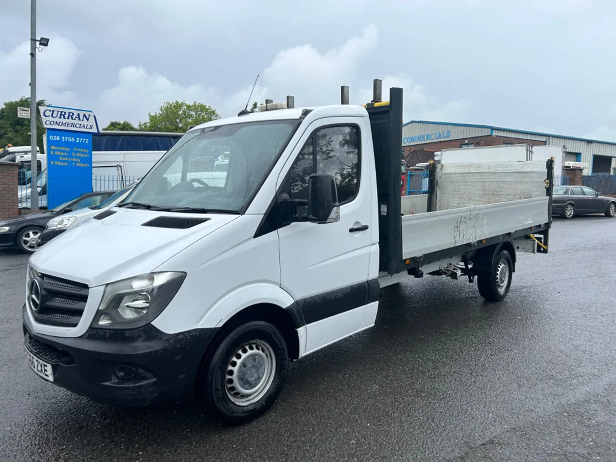 2016 Mercedes sprinter lwb pick up with tail lift - Image 1