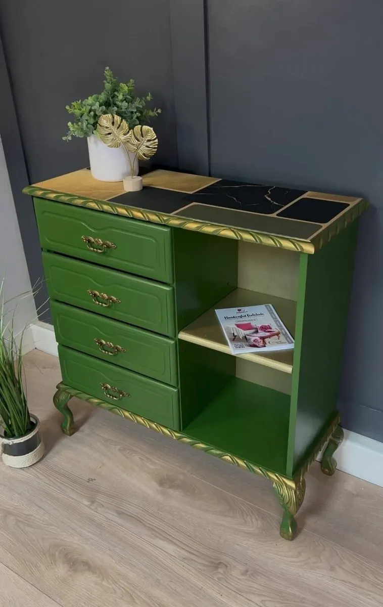SALE! Emerald elegance Chest of drawers - Image 2